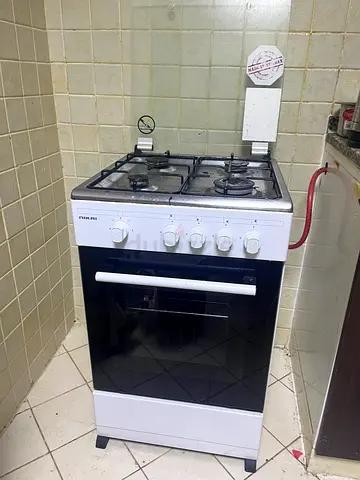 Used Freestanding Gas Cooker with Oven - Good Working Condition