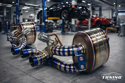 Ferrari 100% Titanium Exhaust Systems 458 488 F12 Berlinetta F430 F8 tributo