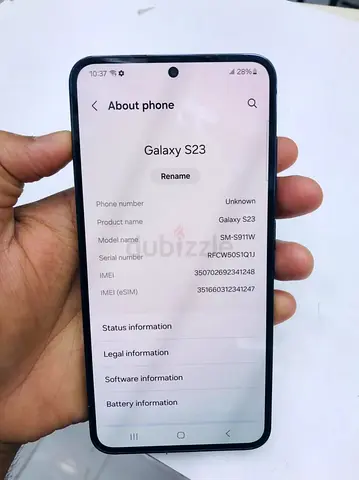 Samsung Galaxy S23 - SM-S911W, Good Working Condition