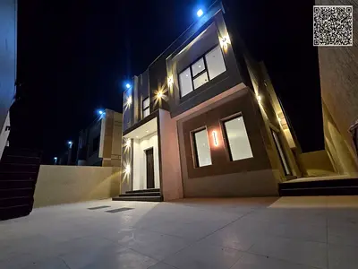 شامل التسجيل وتوصيل المياه والكهرباء فيلا 3 غرف للبيع فى عجمان