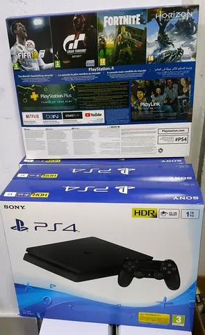 Sony PlayStation 4 Slim 1TB Console with DualShock 4 - Brand Boxed (2 Units)