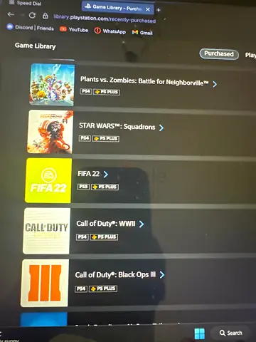 Playsation account for sale urgently