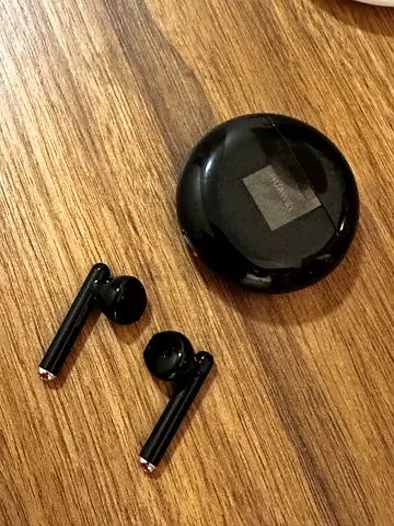 Huawei FreeBud 3 style Wireless Earbuds with Charging Case - Black