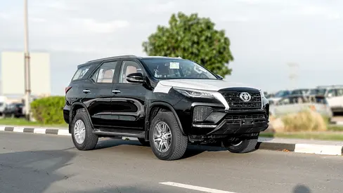 2026 Toyota Fortuner GX 2.4L AT Diesel (Black-Tan)