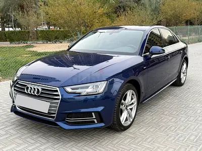 Audi A4 S Line 2018, GCC, Full Agency History, Full Original Paint
