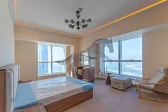 Palm Views | Fully Upgraded | Maid Room + Balcony | Furnished