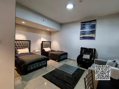 STUDIO FOR MONTHLY RENT IN CORNICHE RESIDENCY,AJMAN