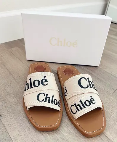 Chloe Woody sandals - size eu37