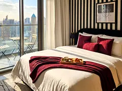 City Skyline &amp; Sea View | High Floor | Furnished | Vacant Now