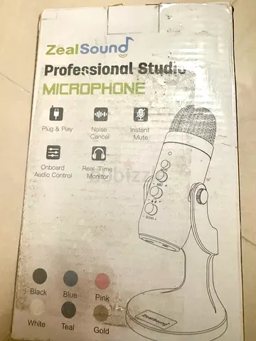 ZealSound Professional Studio USB Microphone - Cardioid Condenser