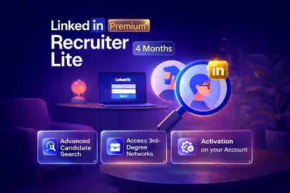 LinkedIn Premium | Recruiter Lite – 4 Months subscription Access