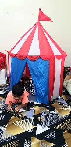 Kids Circus Play  IKEA Tent with Mat — Good Condition
