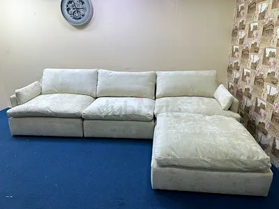 Amazing condition home centre beige color modular sofa
