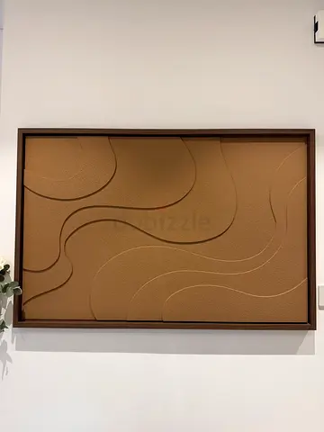 Modern 3D Framed Wall Art – 80 x 120 cm