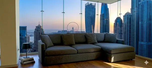 Crate Barral lounge deep L Shape Sofa