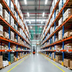 SUPER WAREHOUSE - GOOD HEIGHT OF 9 MTRS - POWER OF 200 KW - AED 76/- SQ FEET