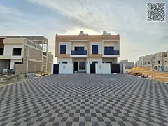 Villa for sale in Ajman, including registration, water, and electricity.