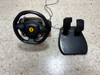 Thrustmaster T80 Ferrari Racing Wheel with Pedals - Wired, Good Working Condition