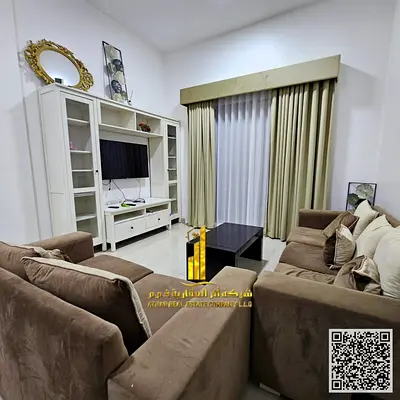 أفخم وأجمل شقة غرفة و صالة مفروشة بالكامل للإيجار الشهري في عجمان -  شامل جميع الفواتير و الإنترنت ⚡📶 فرش فاخر !