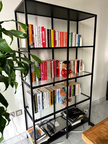 Sleek IKEA VITTSJÖ Shelving Unit