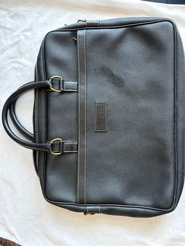 Black Dior Briefcase with Handles