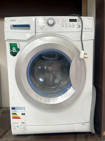 Haier Front Load Washing Machine - 8 kg, Used