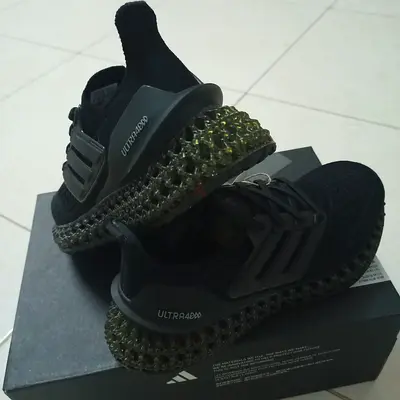 Black adidas Ultra4DD Running Shoes - Used, Size Unknown