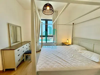 Luxury 3BHK + Maid | Fully Furnished Beachfront Apartment | La Cote, Port De La Mer | Jumeirah 1 |