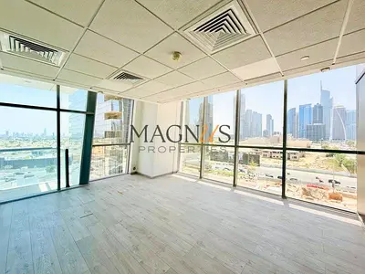 BRIGHT CORNER UNIT | GLASS CABIN | BALCONY | DMCC