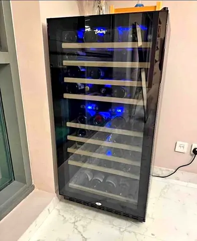 Terim 76 bottle dual zone wine fridge