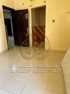 A well-located studio apartment for rent in Al Nabba, Sharjah, situated in a vibrant area close to a