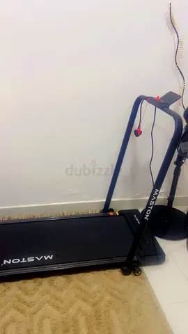 Compact Maston Foldable Treadmill - Light Use, Good Condition