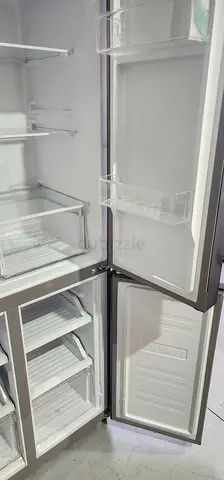 4-Door Refrigerator - Good Condition, Grey