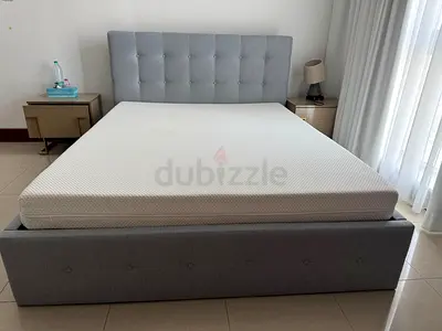 160x25x200 orthopaedic memory foam mattress - good condition