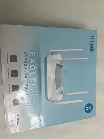 D-Link EAGLEPRO AI AX3200 Wi‑Fi 6 Smart Router (R32) - Sealed Box