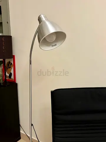 Silver Floor Lamp from IKEA