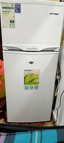 White Atron Top-Freezer Refrigerator - Compact 2-Door (Used)