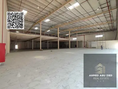 A large warehouse in Al Jurf 3 with a mezzanine and a huge space, suitable for all activities, located behind the Chinese market