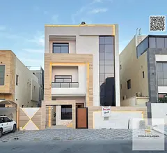 Luxury villa with 7 master bedrooms in Al Yasmin, spacious and high-end finishing, price includes el