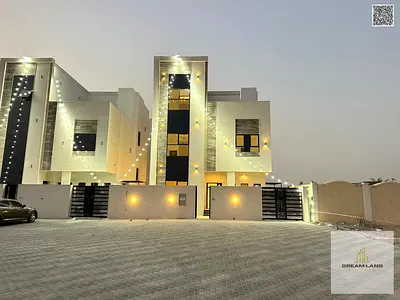 Villa with all registration and ownership fees included, on the main street, ready to move in, in one of the most prestigious areas of Ajman, freehold