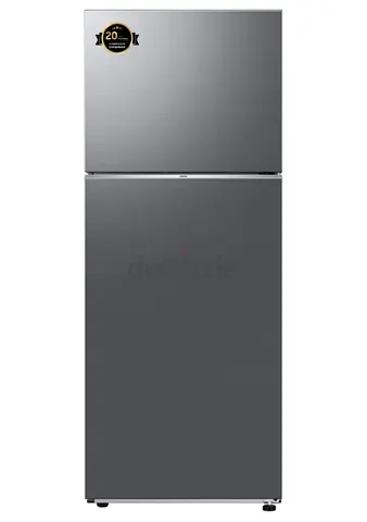 Silver Top-Freezer Refrigerator - Good Condition
