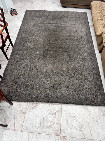 IKEA ADUM Large Grey Area Rug — Excellent Condition 200x300cm Made In Turkey