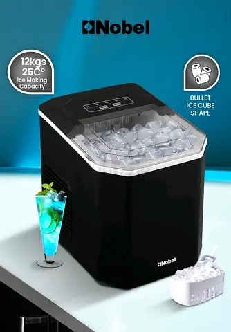 صانعة الثلج الفورية نوبل – سعة 2 لتر❄️