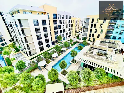 🌿 Premium Fully Furnished Studio | Large Layout | Green Garden View | High ROI Investment Opportunity | Uptown Al Zahia 🌿