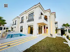 🏡 Luxury Villa in Al Yasmin Spacious land with elegant construction. 💰 Freehold ownership for 