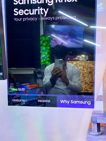 SAMSUNG NEO QLED 98 INCH QN90F SMART 4K TV MODEL 2025 SAME LIKE NEW JUST OPEN BOX