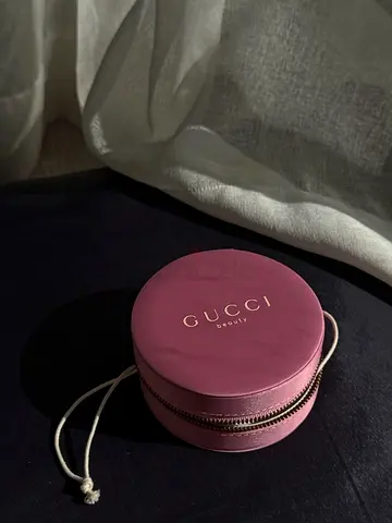 Gucci Beauty Round Travel Case - Pink