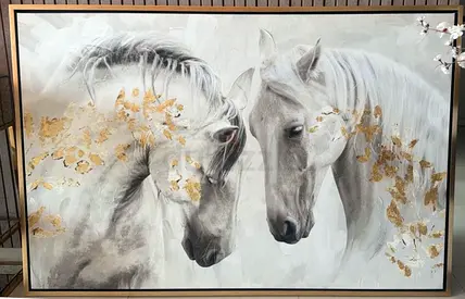 Home centre horse wallart