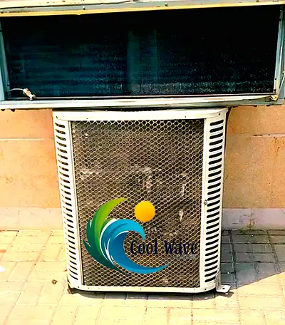 Ducted split ac 5 ton preloved perfect working warranty 1 year