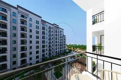 Furnished | 2 Balcony | Partial Golf Course View